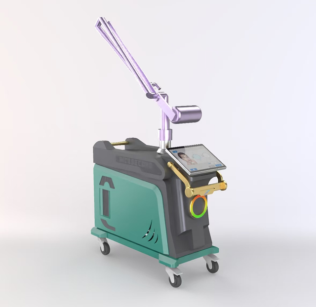 AM-610 آلة إزالة الوشم بالليزر بيكوسيكوند إزالة البقع الداكنة آلة إزالة الوشم PicoLaser