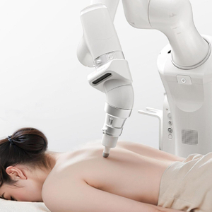 Nueva tendencia, cabezal cambiable, Robots multifunci&oacute;n de fisioterapia AI, equipo de rehabilitaci&oacute;n de fisioterapia y masaje autom&aacute;tico