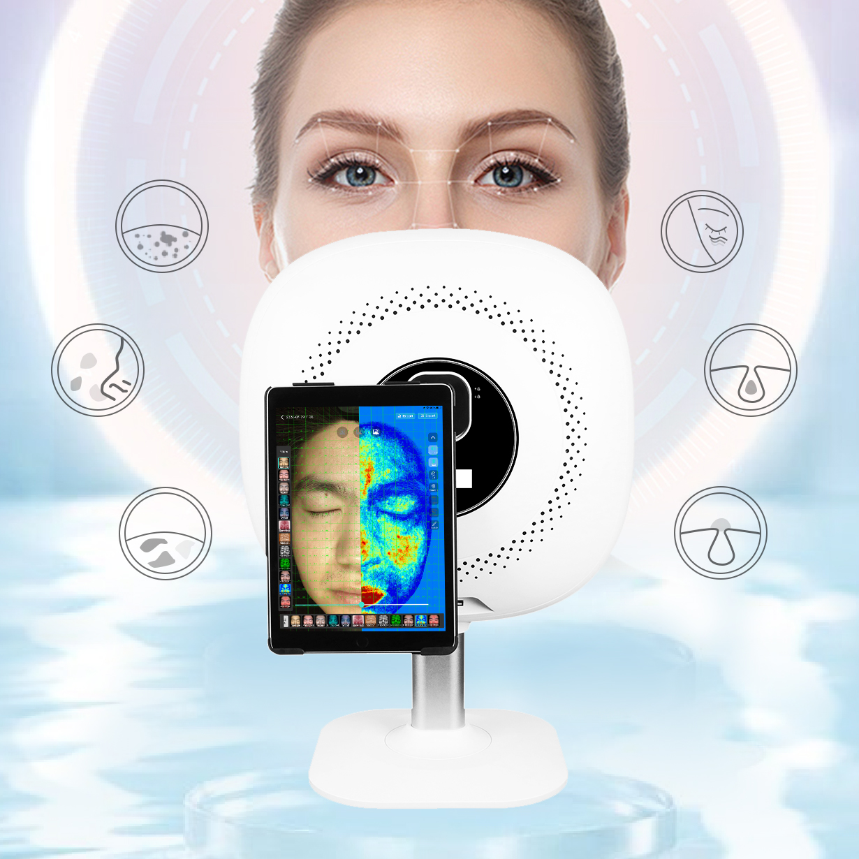 Face Scanner Skin Analyzer: A revolu&ccedil;&atilde;o tecnol&oacute;gica redefinindo o diagn&oacute;stico da pele